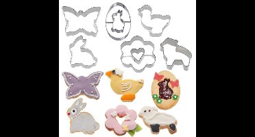 Westmark Set koekjesvormpjes pasen lente 6 stuks