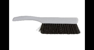 Handveger kunststof houder zwart haar, gemengd, 30cm
