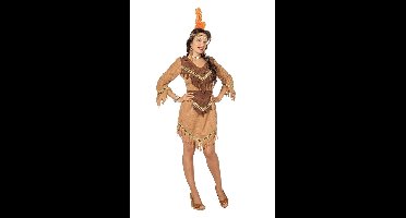 Indianen Vrouw Beige