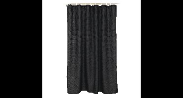 Wicotex douchegordijn 180x200 textiel plain jacquard