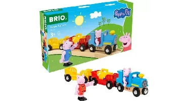 BRIO Peppa Pig trein