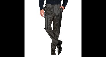 Herenbroek zwart metallic