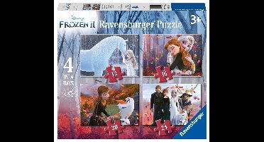 Ravensburger puzzel 4 in 1 Disney frozen liefde en vriendschap12+16+20+24 stukjes
