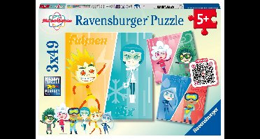 Ravensburger puzzel Missie volbracht! 3x49 stukjes