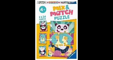 Ravensburger Rockende dieren 3x24 stukjes