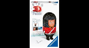 Ravensburger puzzel shaped London guard bobby 3D 54 stukjes
