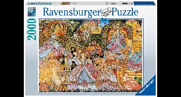 Ravensburger puzzel WD: Cinderella; The Glass Slipper 2000 stukjes