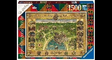 Ravensburger puzzel HP Hogwarts Map 1500 stukjes
