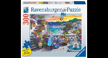 Ravensburger puzzel zondergang in Santorini 300 XL stukjes
