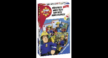 Ravensburger puzzel dobbelsteenpuzzel brandweerman Sam 4 stukjes