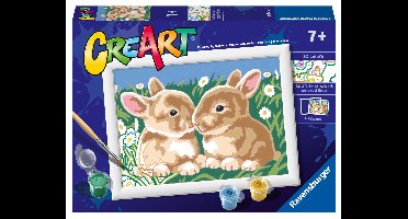 Ravensburger creart serie E fluffy bunnies