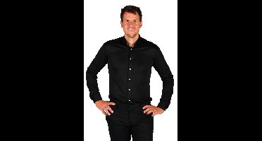 Herenhemd Basic colour zwart