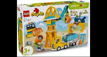 LEGO® Duplo 10476 bouwplaats met bouwvoertuigen