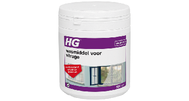 HG Wasmiddel voor vitrage