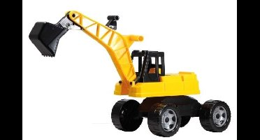 GIGA TRUCKS graafmachine, zwart/geel, los