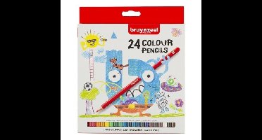 Bruynzeel-sakura Young kleurpotl. 24 stuks