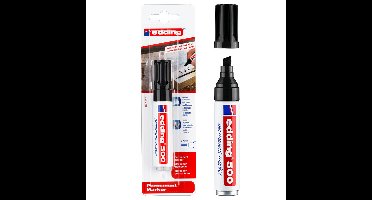 Edding stift 500 zwart 2-7mm blokpunt