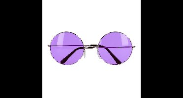 Bril Hippie XL paars