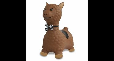 Jamara Bouncing Animal Lama brown with pump