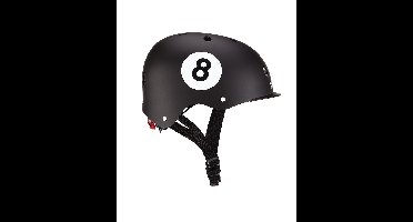 Globber helm elite lights black 8 ball
