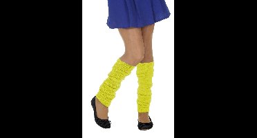 Beenwarmers neon/geel
