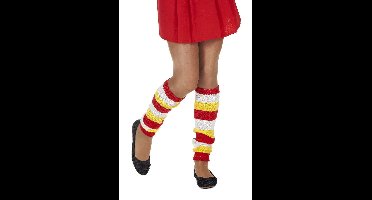 Beenwarmers rood/wit/geel