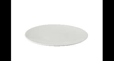Palmer bord coupe white delight 27 cm wit porselein