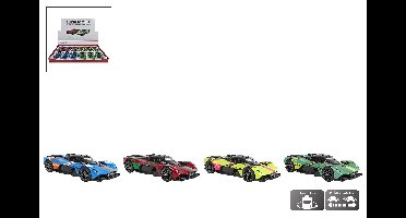 Kinsmart aston martin valkyrie livery edition 4ass 13cm