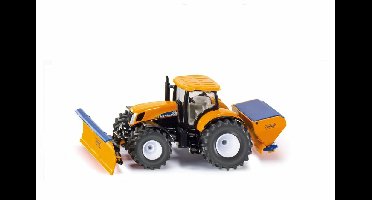 Siku 2940 Tractor with ploughing plate and salt spreader