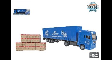 Kids Globe MAN vrachtwagen met oplegger 30cm