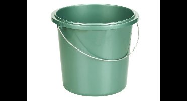 Curver emmer 13 liter metallic groen