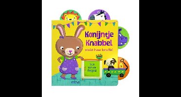 Konijntje Knabbel zoekt haar knuffel