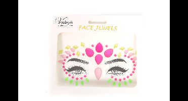 face jewels 33 glow in the dark