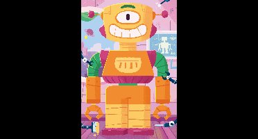 Ravensburger puzzel Schattige robots 3x24 stukjes