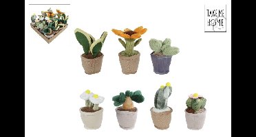 Take me home plant pluche S 7 ass 12-17 cm
