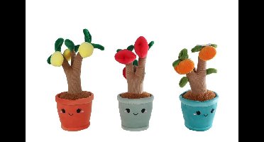 Take Me Home plant pluche fruitboom L 3ass 28 cm
