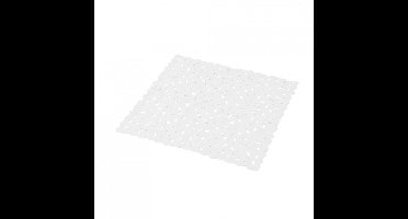 Wicotex antislip douchemat wit 52x52cm