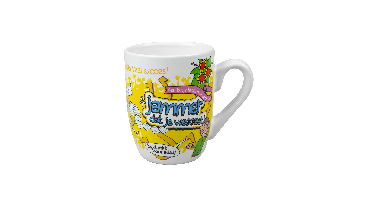 Cartoonmok jammer dat je weggaat