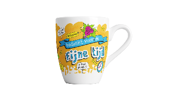 Cartoonmok fijne tijd