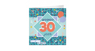 wXL Greeting Cards 30 jaar