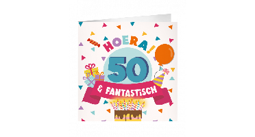 XL Greeting Cards 50 jaar