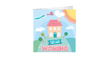 XL Greeting Cards Nieuwe woning