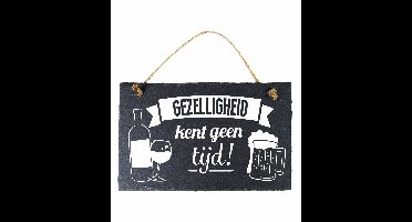 Leisteen gezelligheid kent geen tijd