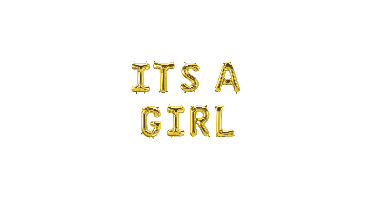 Folie ballon It's a girl