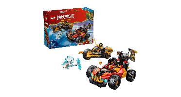 LEGO® Ninjago 71684 Kai en Cole's combinatieauto