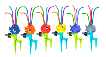 Sun Fun watersproeier oceaan dieren 17x36cm
