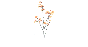 Bittersweet berry spray yellow 66cm