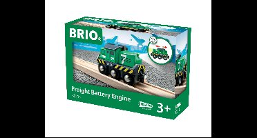 BRIO World Locomotief voor goederentrein op batterijen