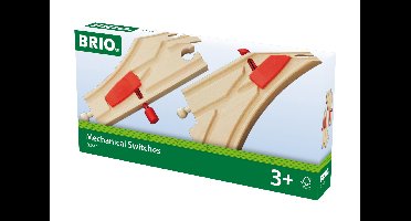 BRIO World Mechanische spoorwissels