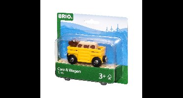 BRIO koe en wagen